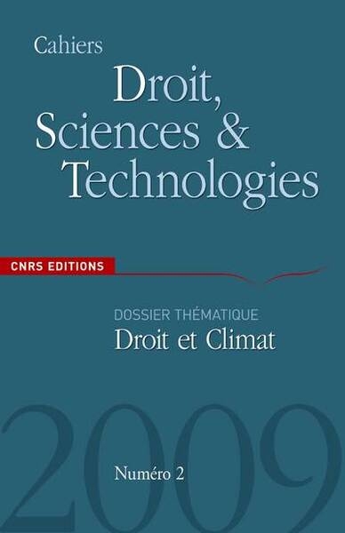 Cahiers droit, sciences & technologie-le climat - Image principale