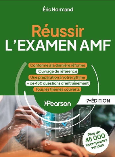 Réussir l'examen amf - 7e édition - Image principale