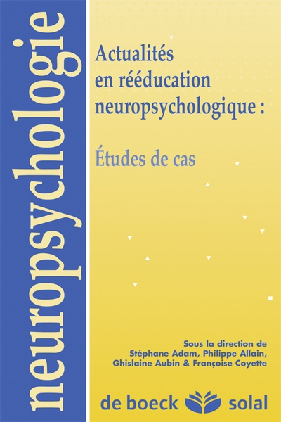Actualités en rééducation neuropsychologique - Image principale