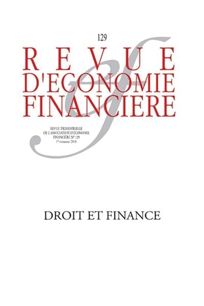 Droit et finance - Image principale