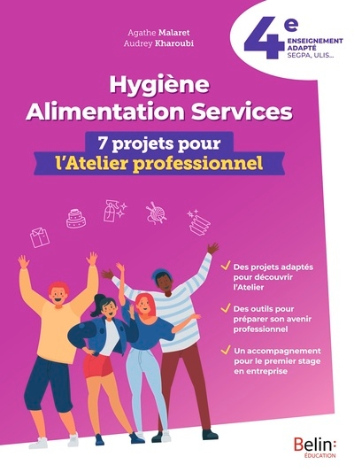 Hygiène alimentation services 4e - 7 projets pour l'atelier professionnel - Image principale