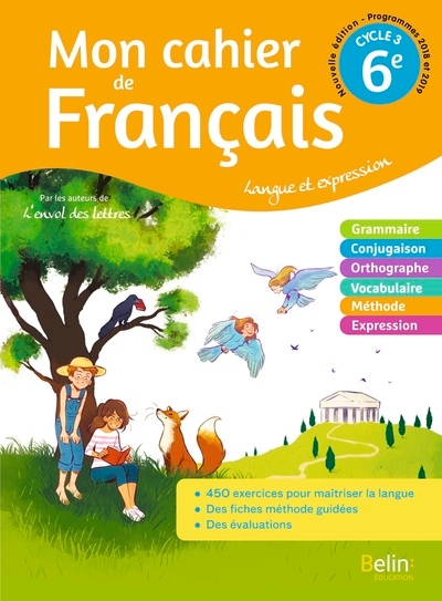 Mon cahier de français 6ème - Image principale