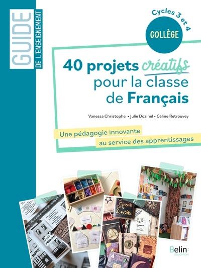 40 projets créatifs pour la classe de français - Image principale