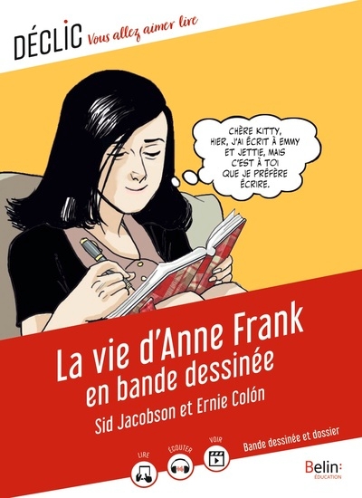 La vie d'anne frank en bande dessinée - Image principale