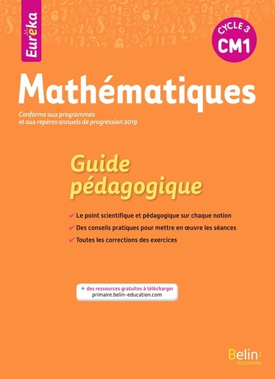 Eurêka cm1 - guide pédagogique 2019 - Image principale