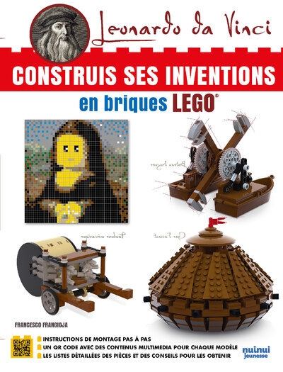 Léonard de vinci - construis ses inventions en briques lego® - Image principale