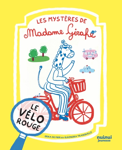 Les mystères de madame girafe - tome 1 le vélo rouge - Image principale