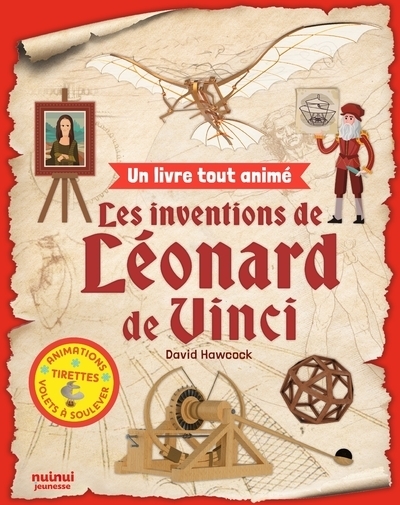 Un livre tout animé - les inventions de léonard de vinci - Image principale