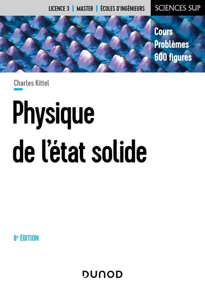 Physique de l'état solide - 8e éd. - cours et problèmes - Image principale