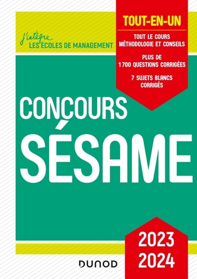 Concours sésame 2023-2024 - Image principale