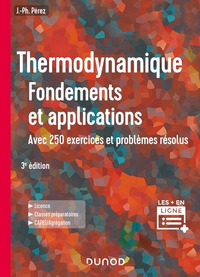 Thermodynamique - 3e éd. - fondements et applications, avec 250 exercices et problèmes résolus - Image principale