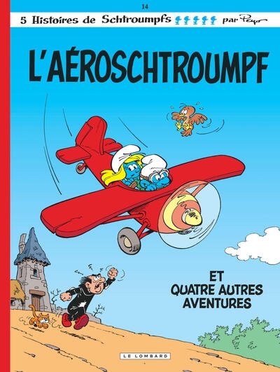 Les schtroumpfs lombard - tome 14 - aéroschtroumpf (l') - Image principale