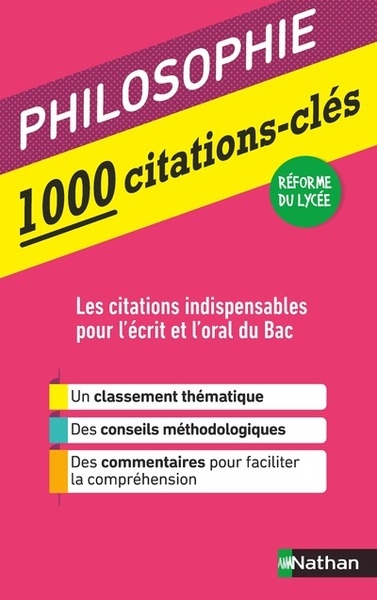 1000 citations-clés - philosophie - Image principale