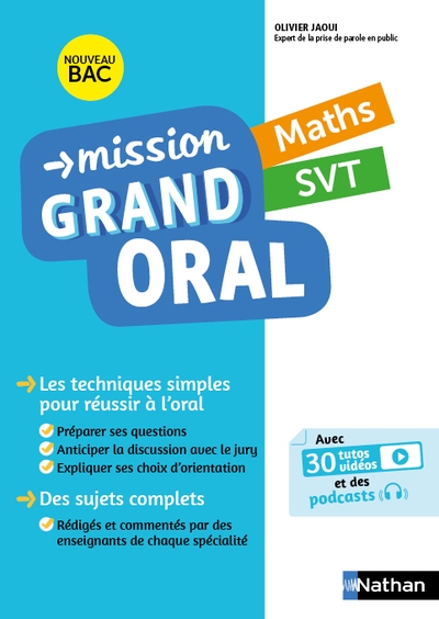 Mission grand oral - maths svt - Image principale