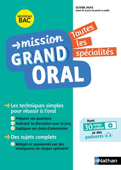 Mission grand oral - toutes les matières - Image principale