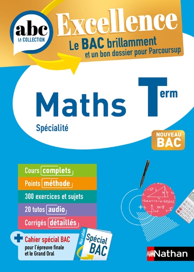 Abc bac excellence maths terminale - Image principale