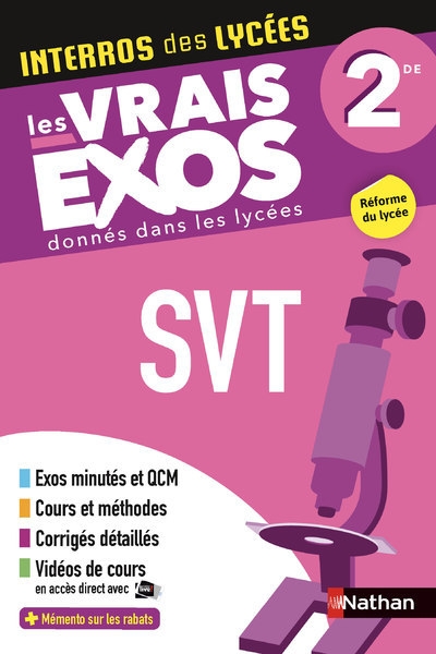 Interros des lycées svt 2de - Image principale