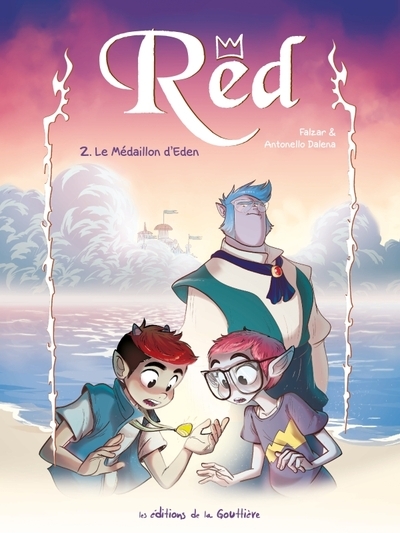 Red - tome 2 - le médaillon d'eden - Image principale