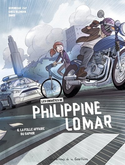 Les enquêtes de philippine lomar - tome 6 - la folle affaire du saphir - Image principale