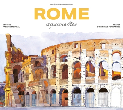 Rome aquarelles - nouvelle ed. 2023 - Image principale
