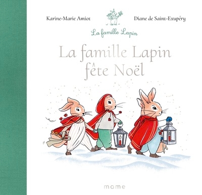 La famille lapin fête noël - Image principale