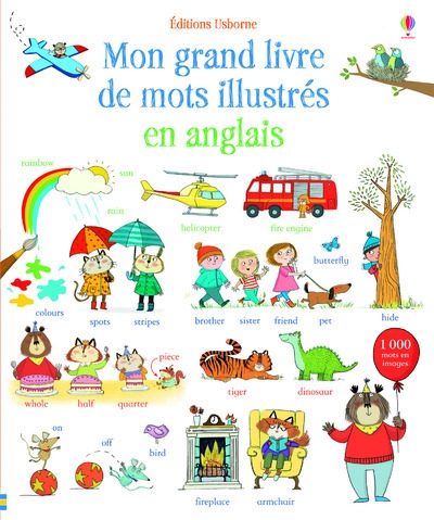 Mon grand livre de mots illustrés en anglais - Image principale