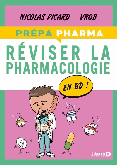 Réviser la pharmaco en bd - Image principale