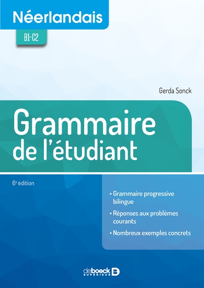 Néerlandais - grammaire de l'étudiant - Image principale