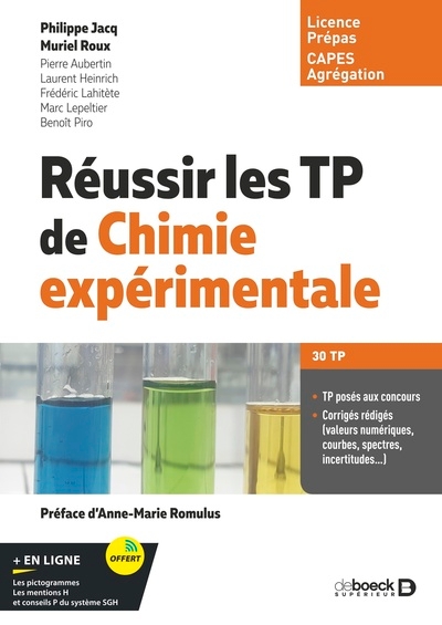 Réussir les tp de chimie expérimentale - Image principale
