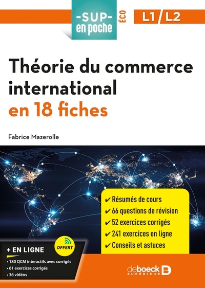 Théorie du commerce international en 18 fiches - Image principale
