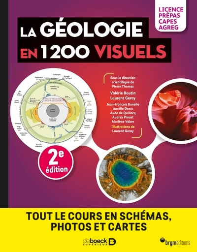 La géologie en 1200 visuels - licence prépas capes agreg - Image principale