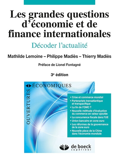 Les grandes questions d'économie et de finance internationales - Image principale