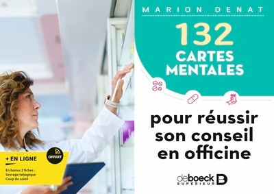 132 cartes mentales pour réussir son conseil en officine - Image principale
