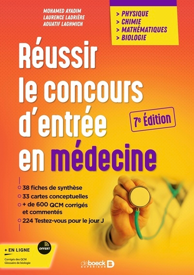 Réussir le concours d'entrée en médecine - Image principale
