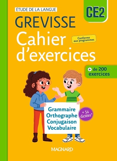Cahier d'exercices grevisse ce2 (2026) - Image principale