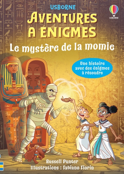 Le mystère de la momie - aventures à énigmes - dès 7 ans - Image principale