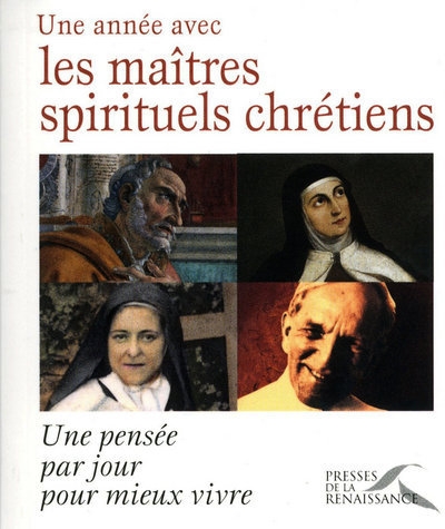 Une annee avec les maitres spirituels chretiens - Image principale