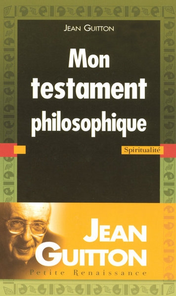 Mon testament philosophique - Image principale