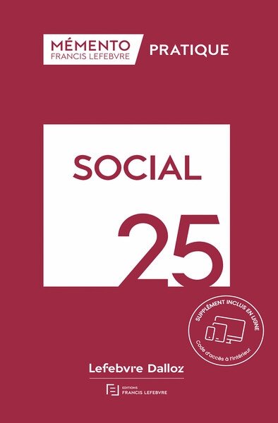 Mémento social 2025 - Image principale