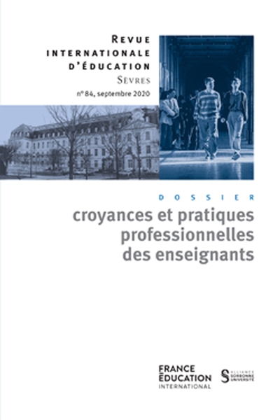 Les croyances professionnelles des enseignants - revue internationale d'éducation sèvres 84 - Image principale