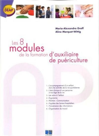 Les 8 modules de la formation d'auxiliaire de puériculture - Image principale