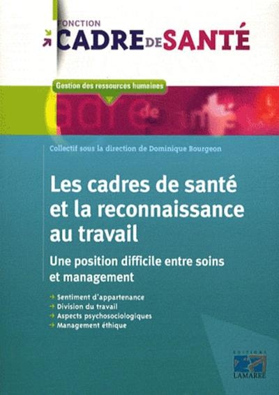 Les cadres de santé et la reconnaissance au travail - Image principale
