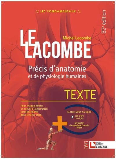 Le lacombe - précis d'anatomie et de physiologie humaines - Image principale
