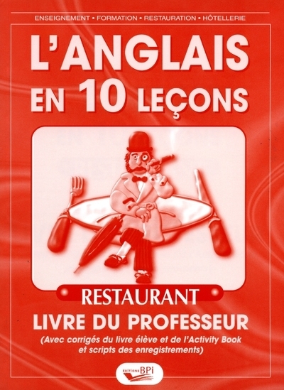 Anglais 10 leçons - restaurant - prof - Image principale