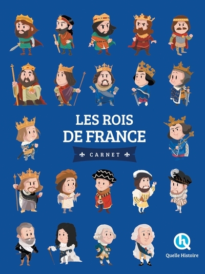 Les rois de france - carnet - Image principale
