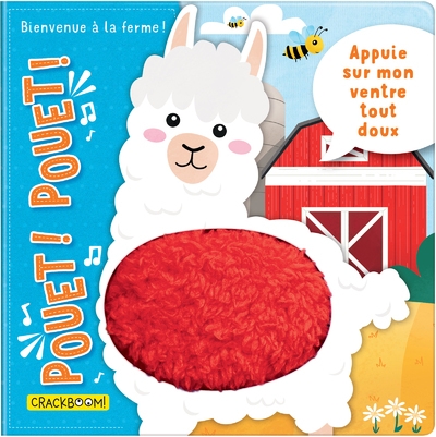 Pouet !pouet ! bienvenue à la ferme ! - appuie sur le ventre des animaux pour les entendre faire pouët pouët - tout-carton dès 6 mois - Image principale