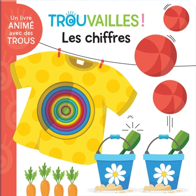 Les chiffres - livre à trous dès 18 mois - Image principale