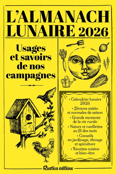 Almanach lunaire des usages et savoirs de nos campagnes 2026 - Image principale