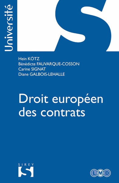 Droit européen des contrats - Image principale