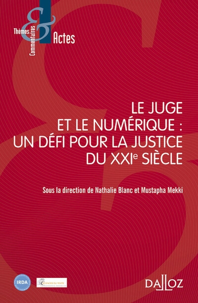 Le juge et le numérique : un défi pour la justice du xxie siècle - Image principale